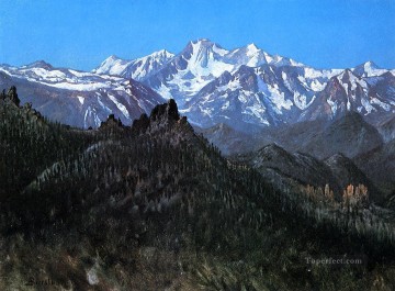 Sierra Nevada también conocida como Desde la cabecera del río Carson Albert Bierstadt Pinturas al óleo